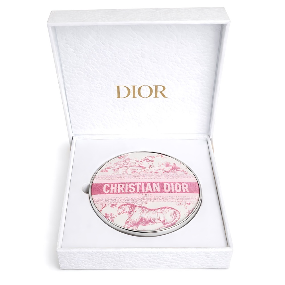 Christian Dior Paris Toile de Jouy Compact Mirror VIP GLAM Collector Piece New - Picture 2 of 5